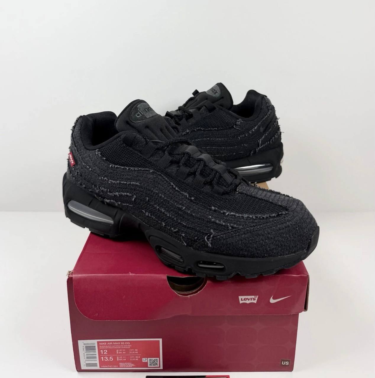 Nike Air Max 95 Black x Levis