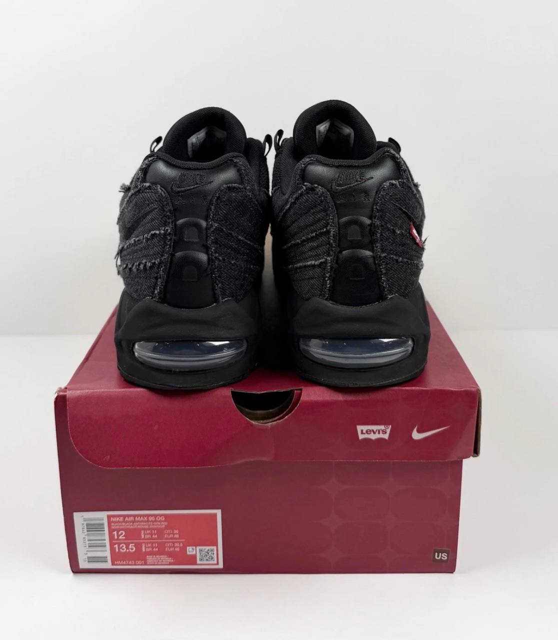 Nike Air Max 95 Black x Levis