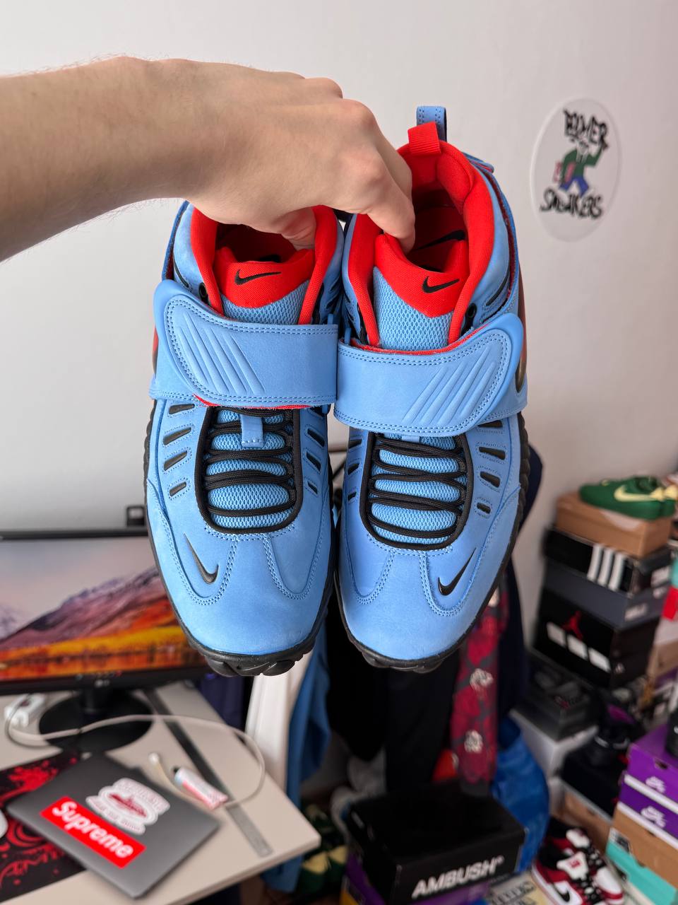Nike Air Adjust Force Blue x Ambush