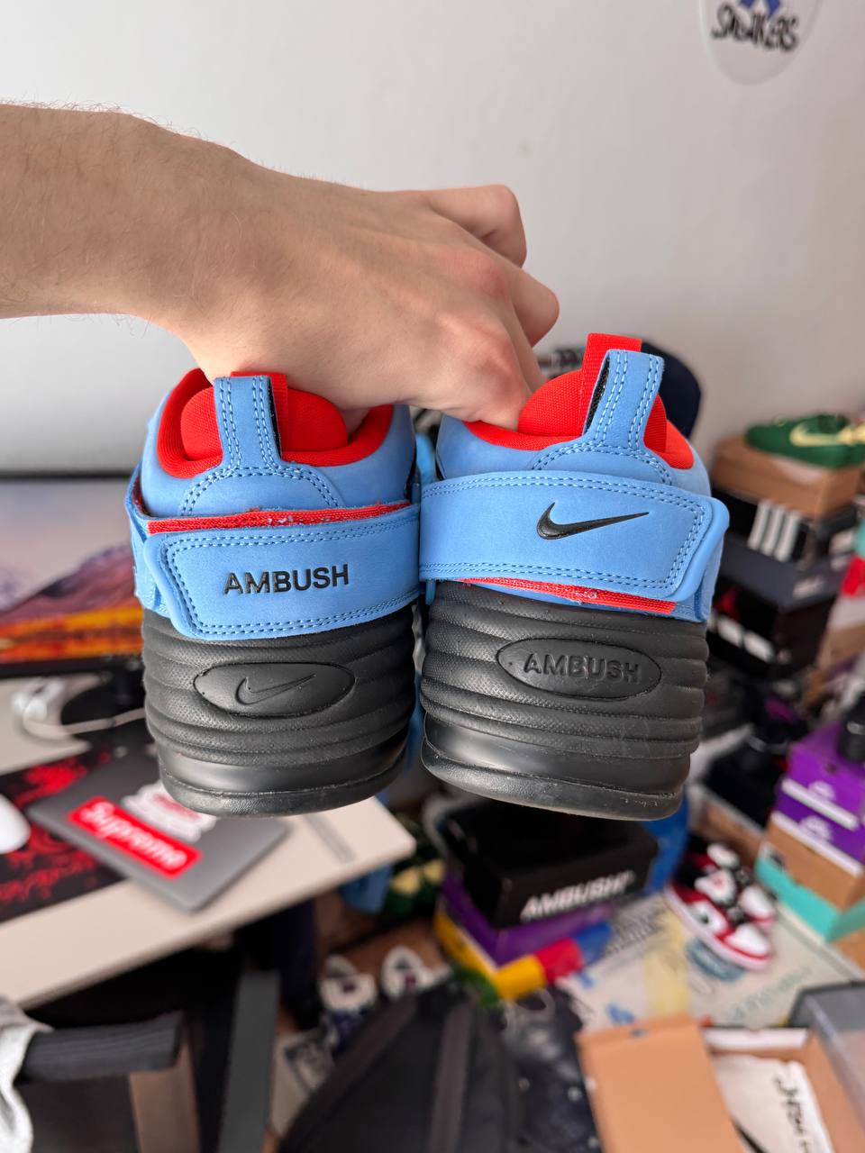 Nike Air Adjust Force Blue x Ambush