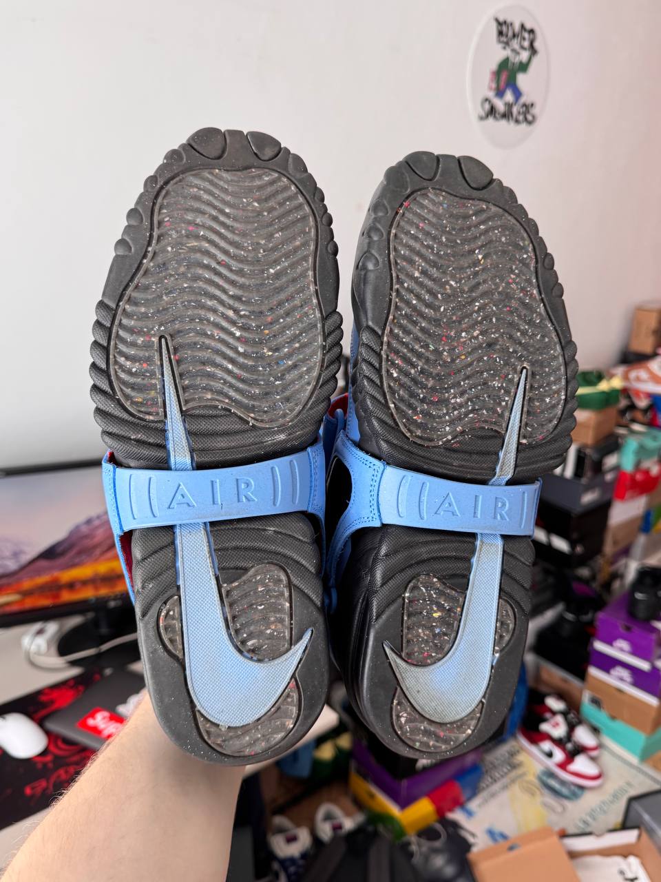 Nike Air Adjust Force Blue x Ambush