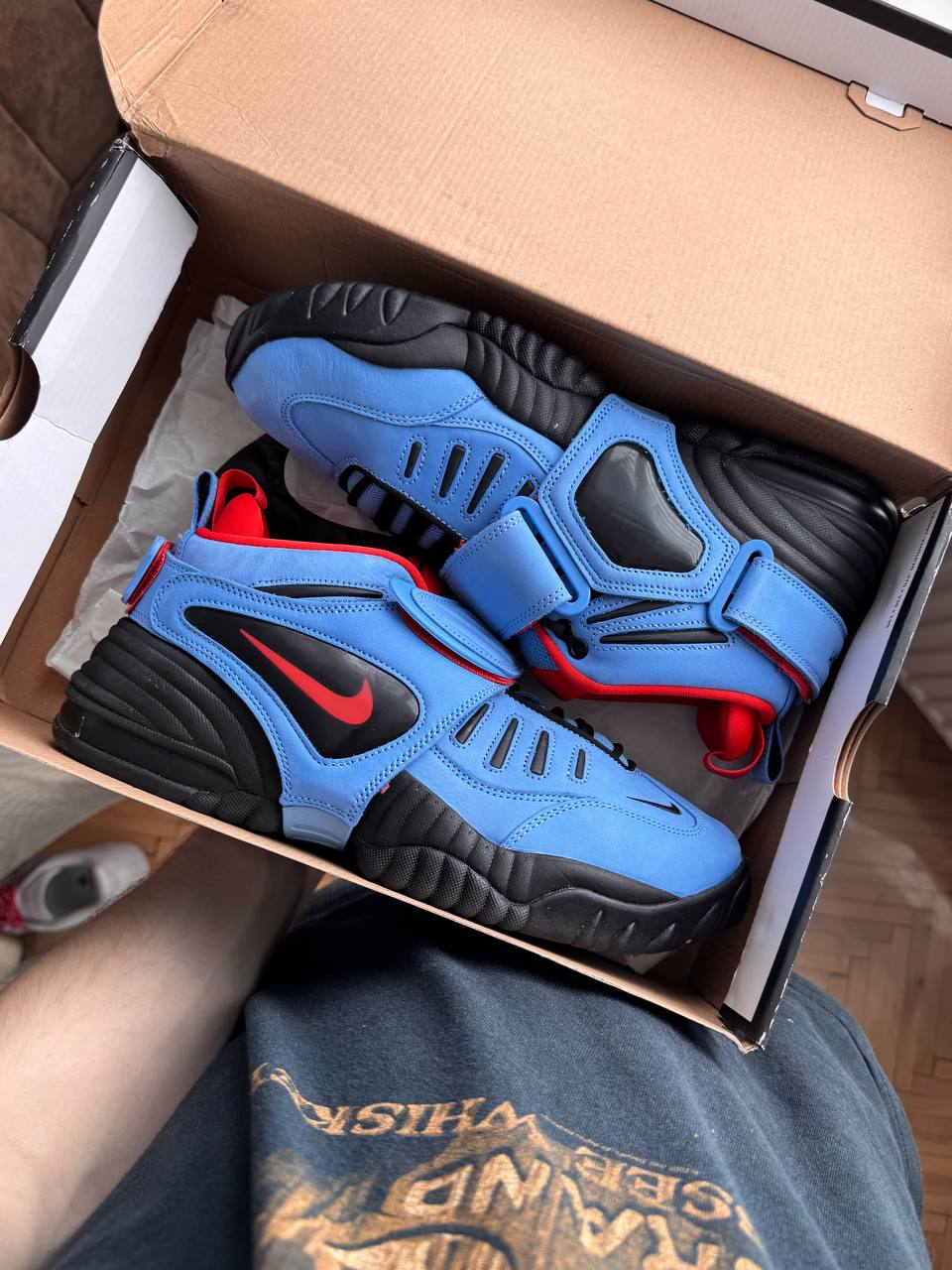 Nike Air Adjust Force Blue x Ambush