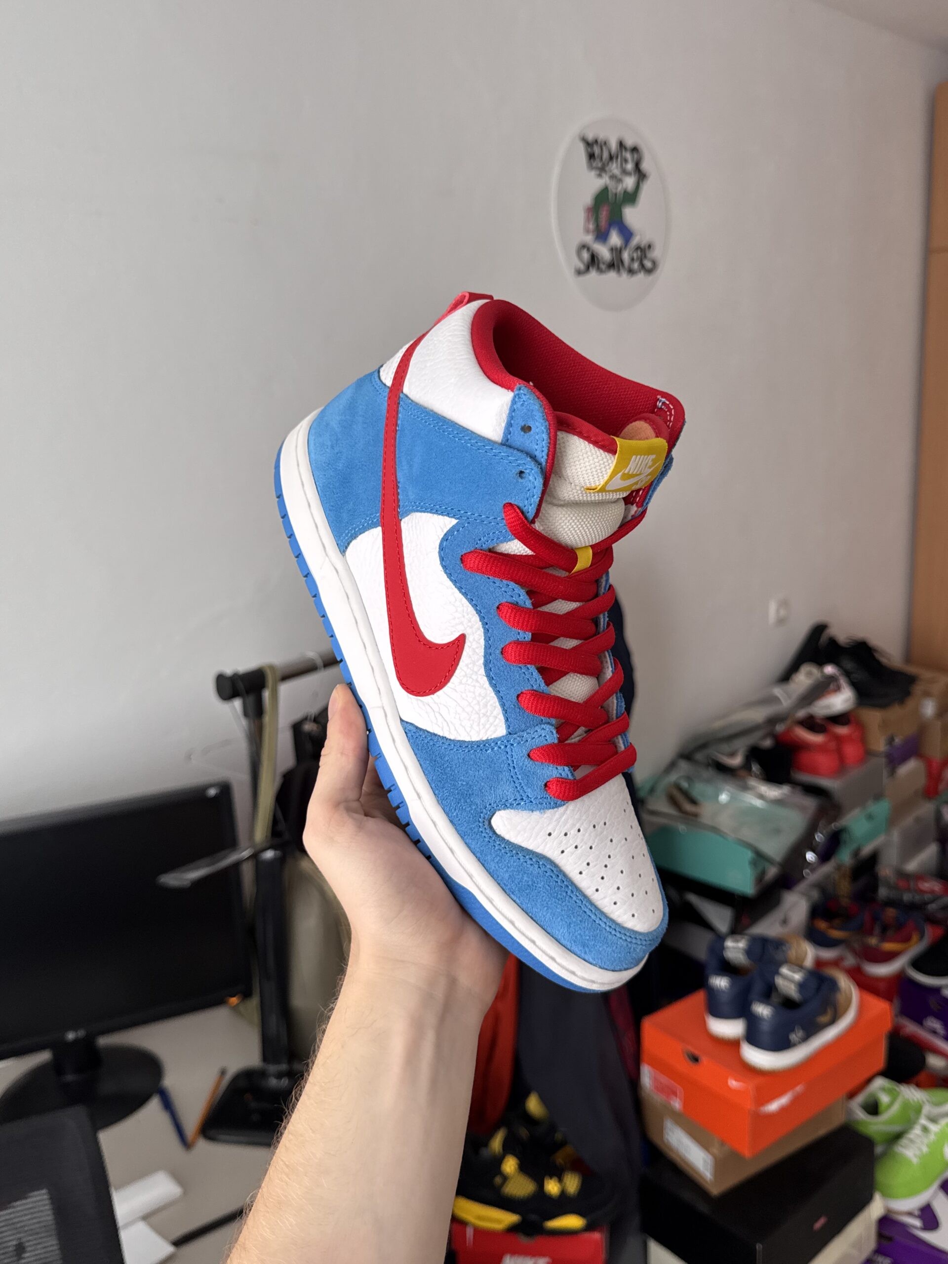 Nike Dunk Sb High Doraemon