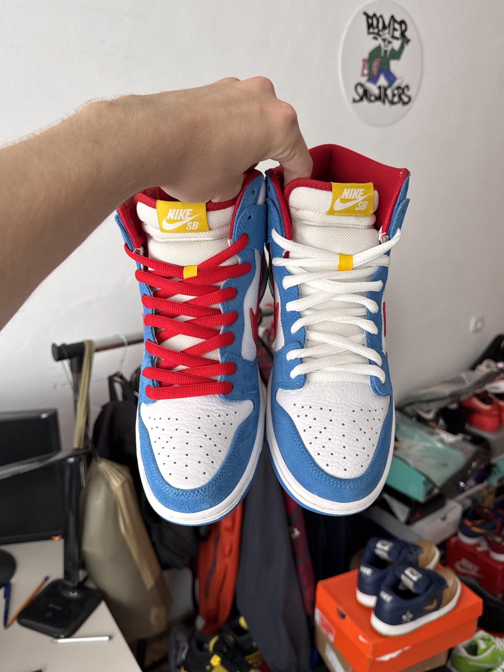 Nike Dunk Sb High Doraemon