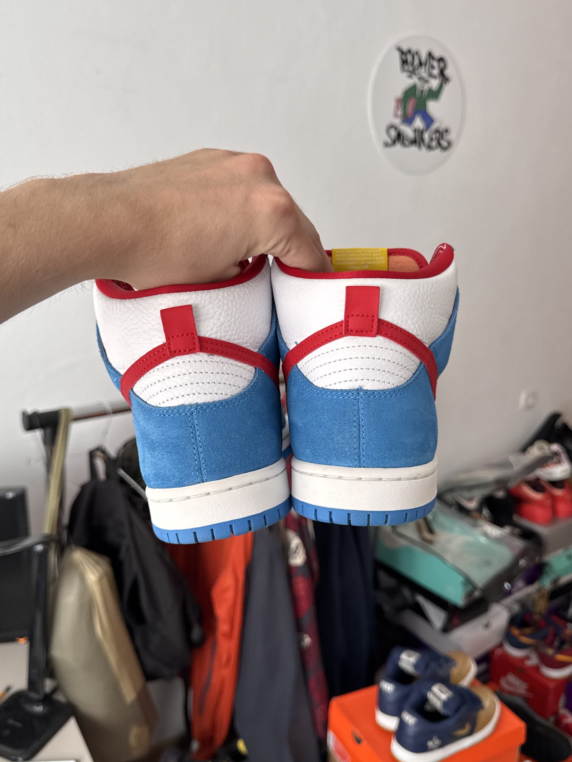 Nike Dunk Sb High Doraemon