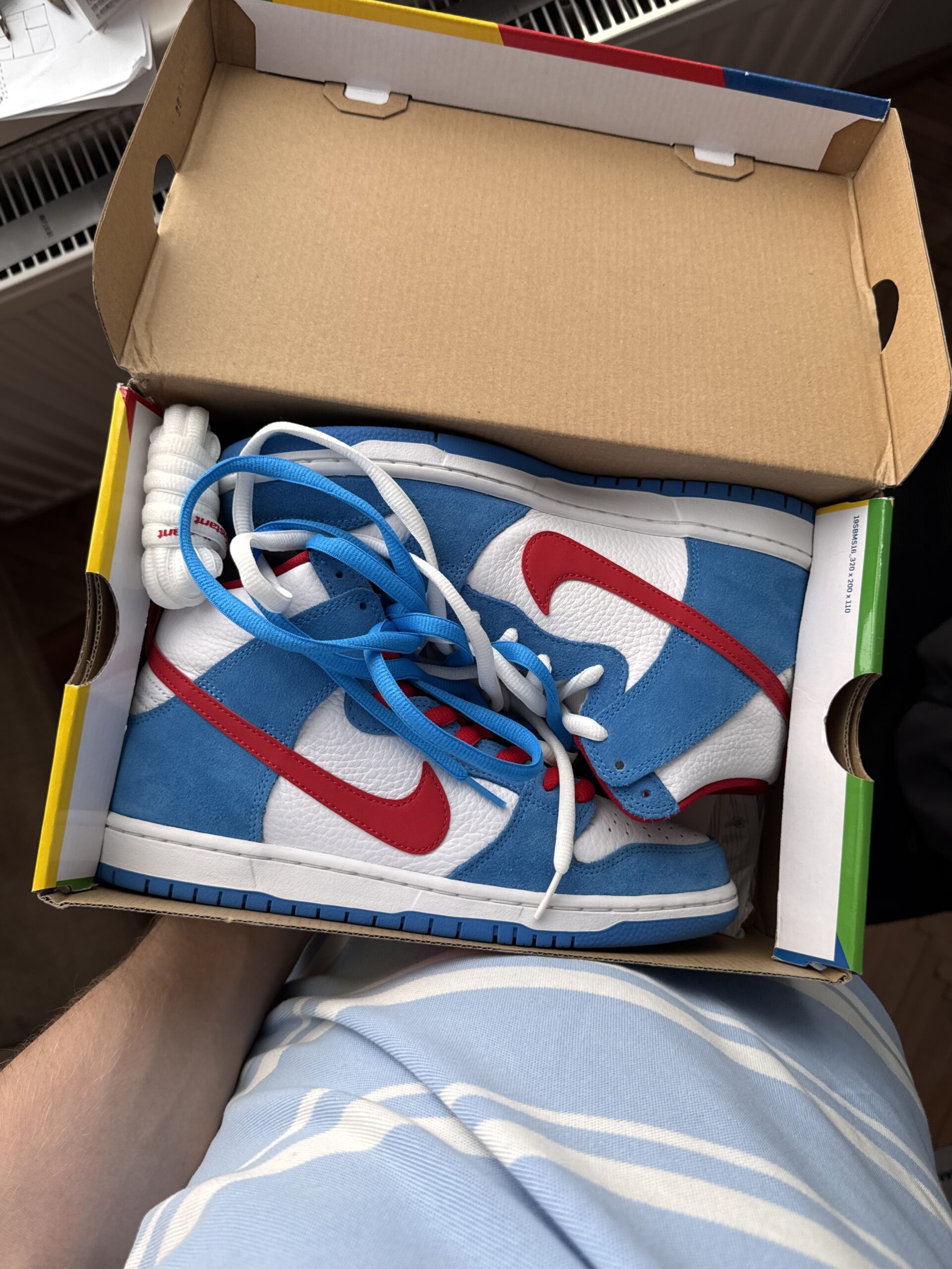 Nike Dunk Sb High Doraemon