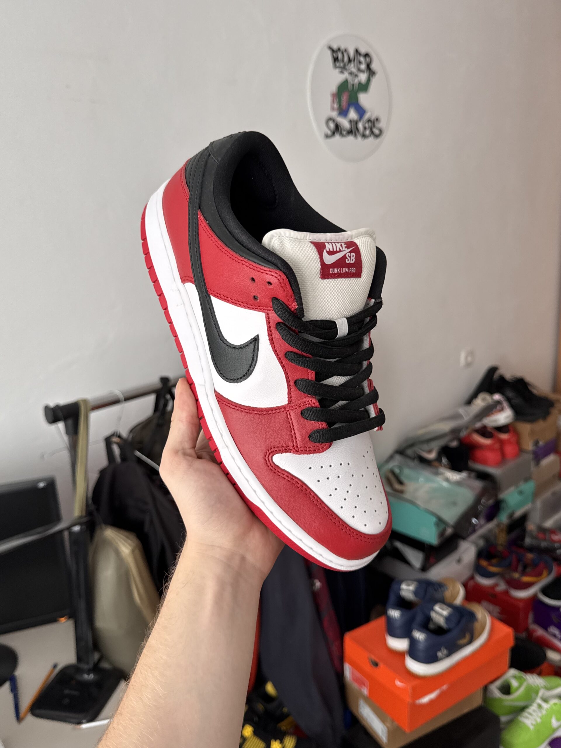 Nike Dunk Sb Low J-Pack Chicago Red