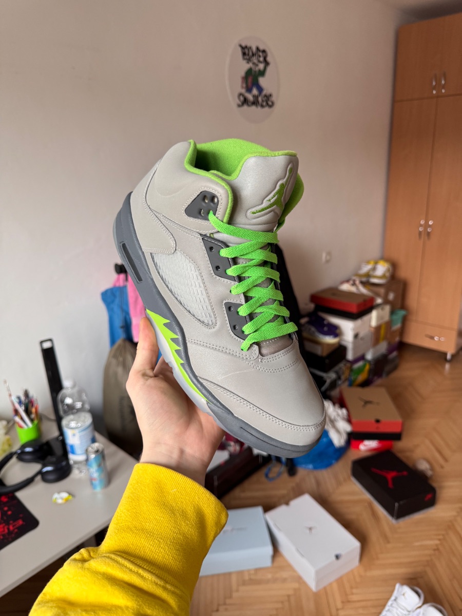 Nike Air Jordan 5 Green Bean