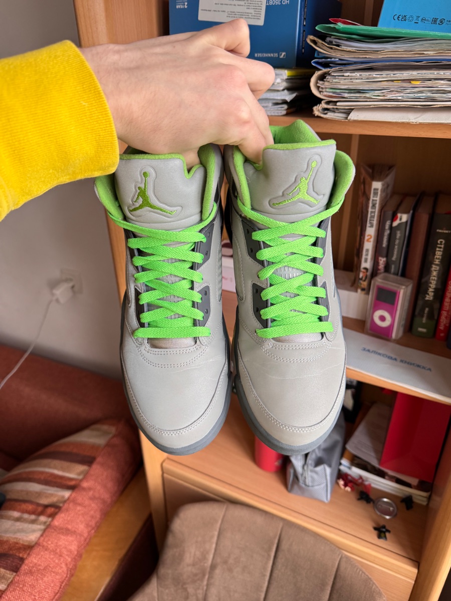 Nike Air Jordan 5 Green Bean