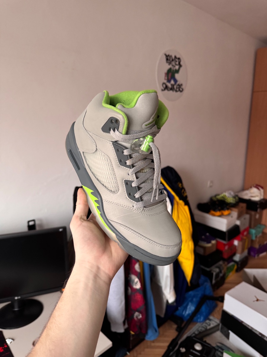 Nike Air Jordan 5 Green Bean