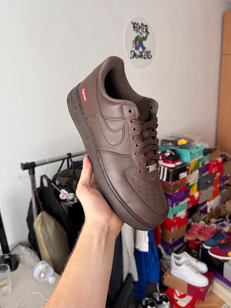 Nike Air Force 1 Brown x Supreme