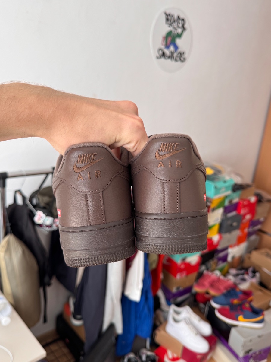 Nike Air Force 1 Brown x Supreme