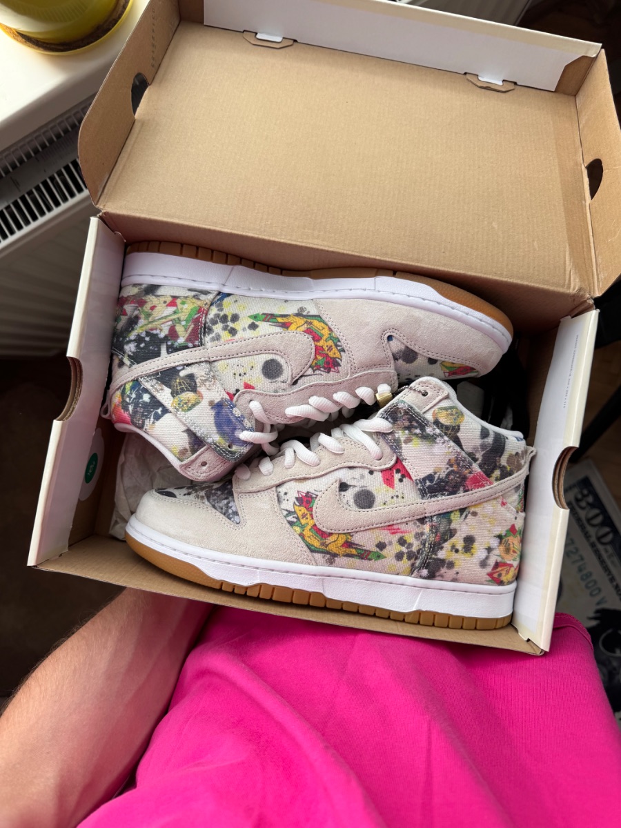 Nike Dunk Sb High Rammellzee x Supreme
