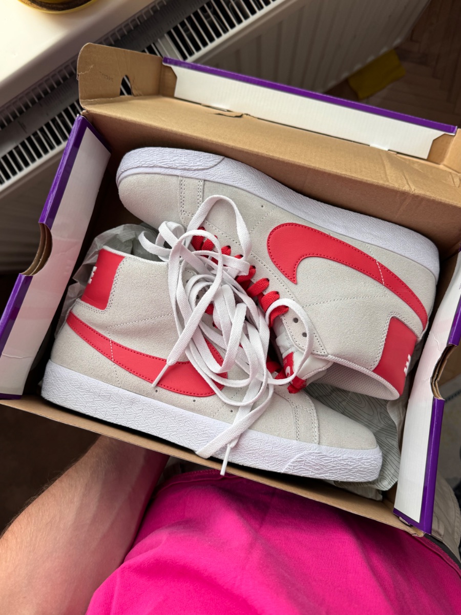 Nike Blazer Sb High Orange Lobster