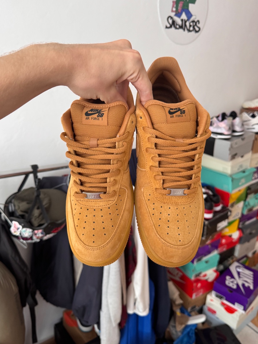 Nike Air Force 1 Sb Wheat Brown