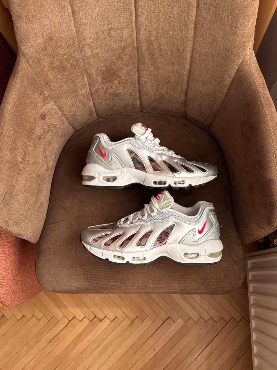Nike Air Max 96 Silver x Supreme