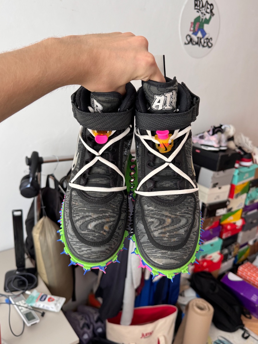 Nike Air Force 1 Mid Black x Off White