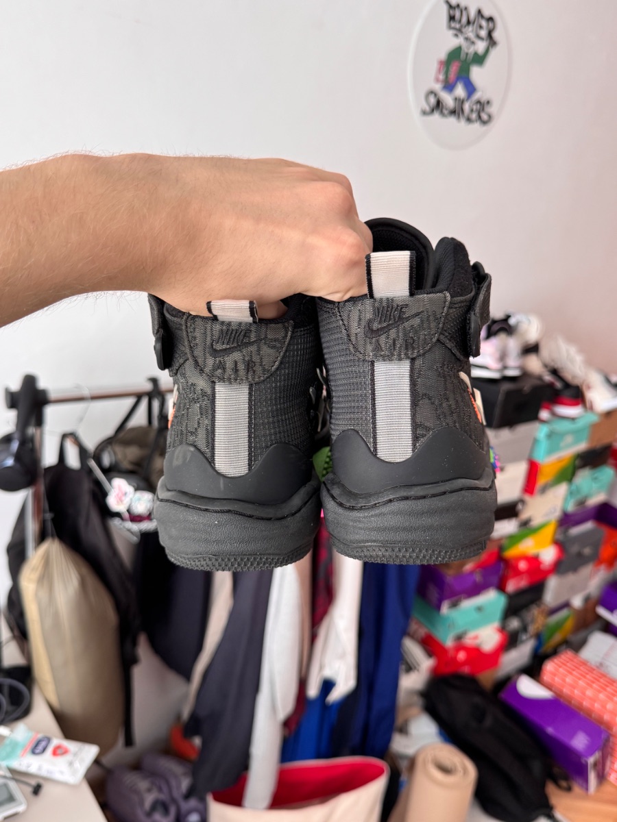 Nike Air Force 1 Mid Black x Off White