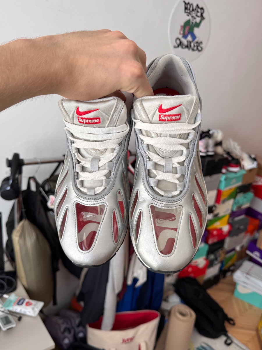 Nike Air Max 96 Silver x Supreme