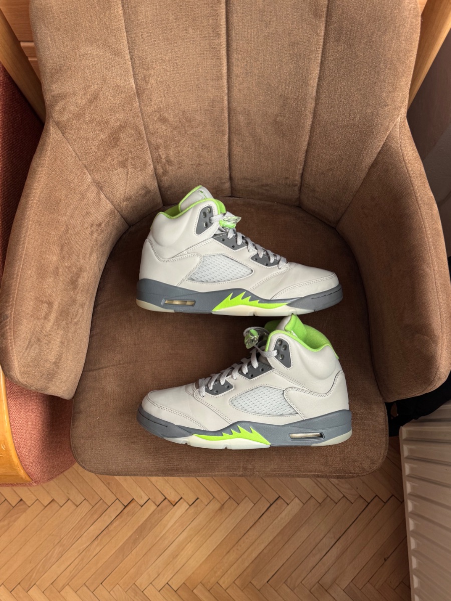 Nike Air Jordan 5 Green Bean