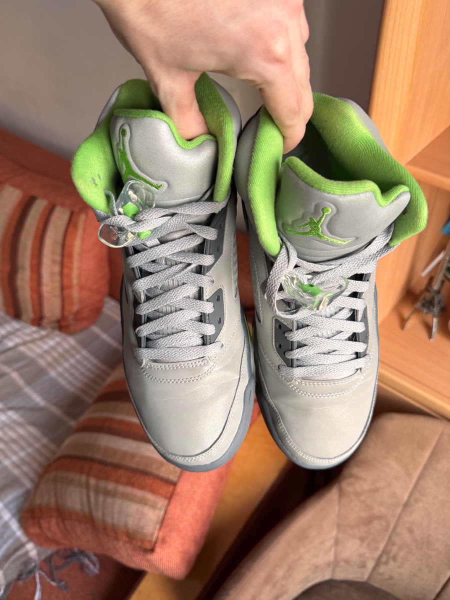 Nike Air Jordan 5 Green Bean