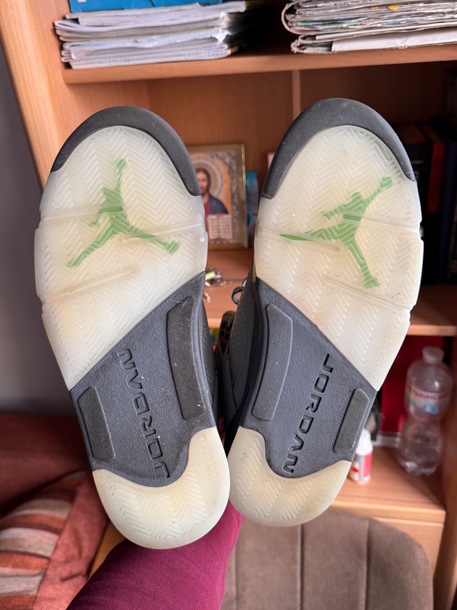 Nike Air Jordan 5 Green Bean