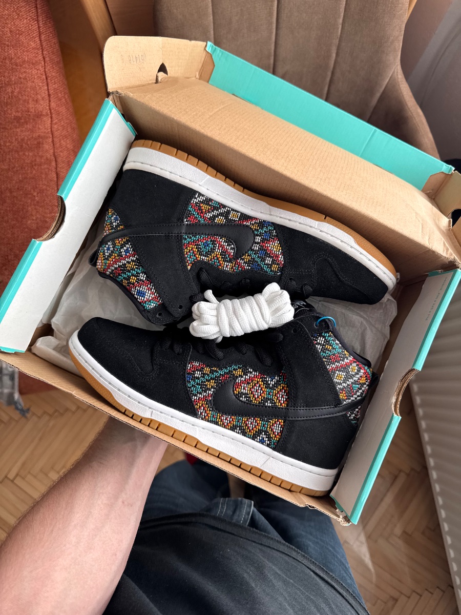 Nike Dunk Sb High Aztec Geometry