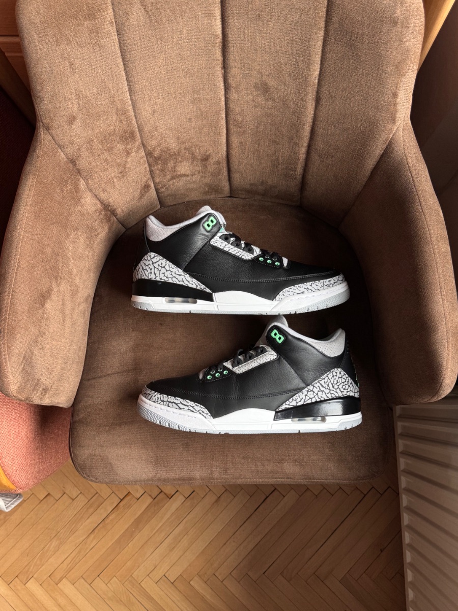 Nike Air Jordan 3 Mint Black