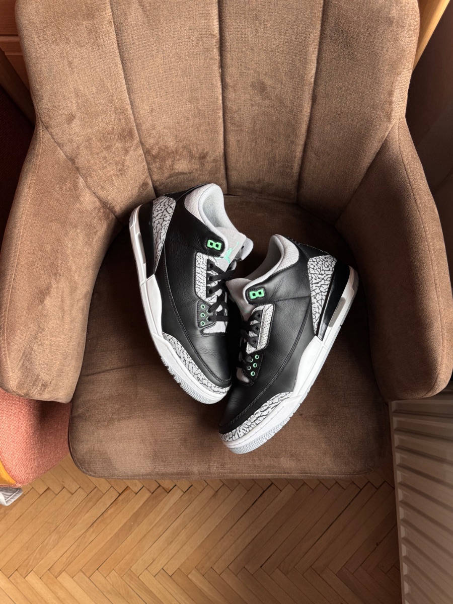 Nike Air Jordan 3 Mint Black