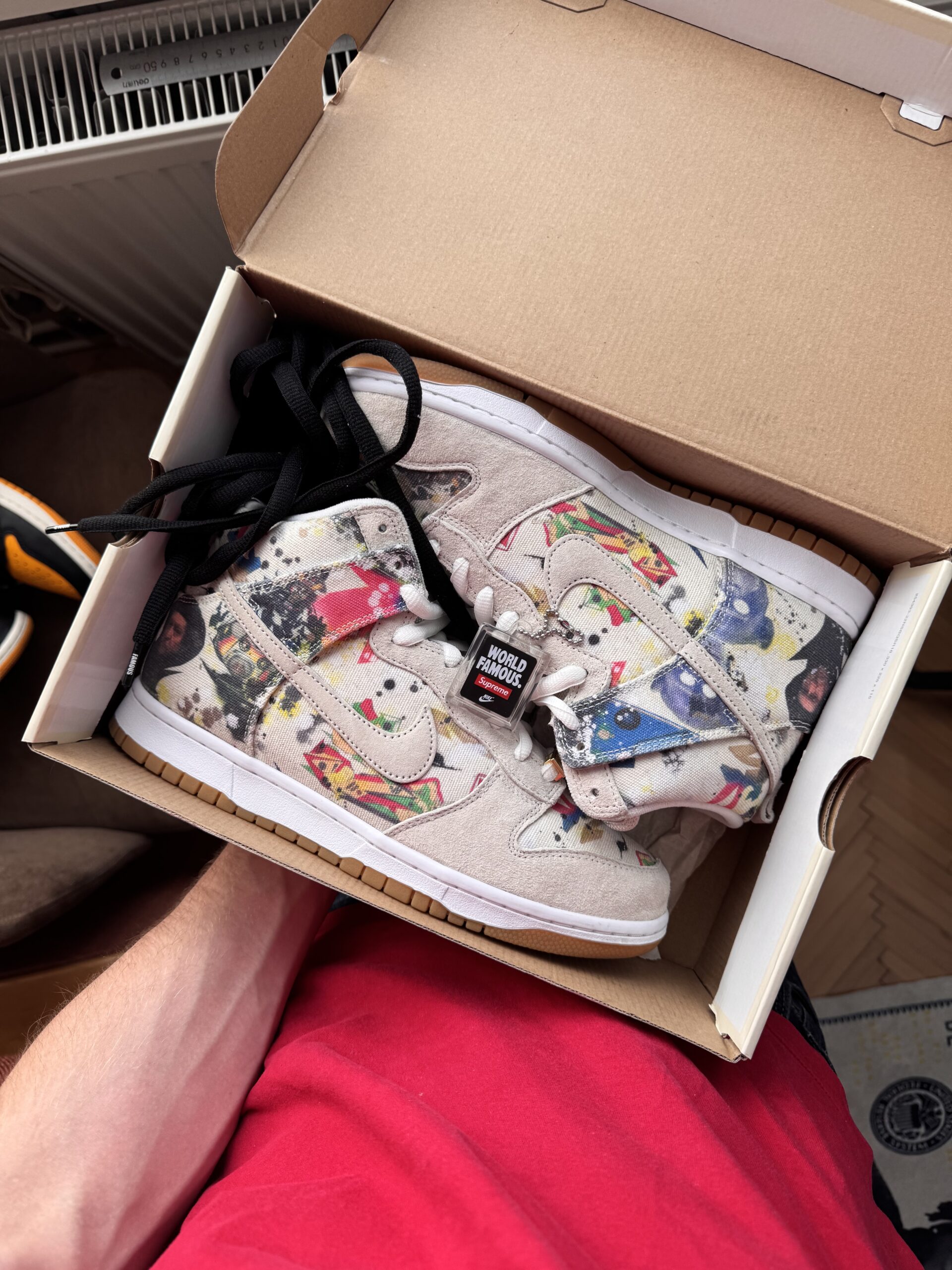 Nike Dunk Sb High Rammellzee x Supreme